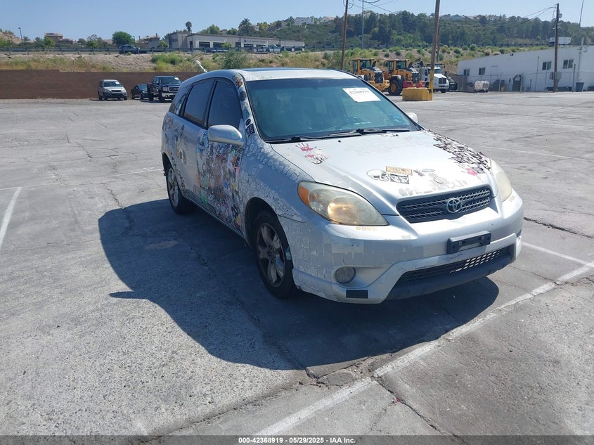 2008 TOYOTA COROLLA MATRIX VIN: 2T1KR32EX8C709643