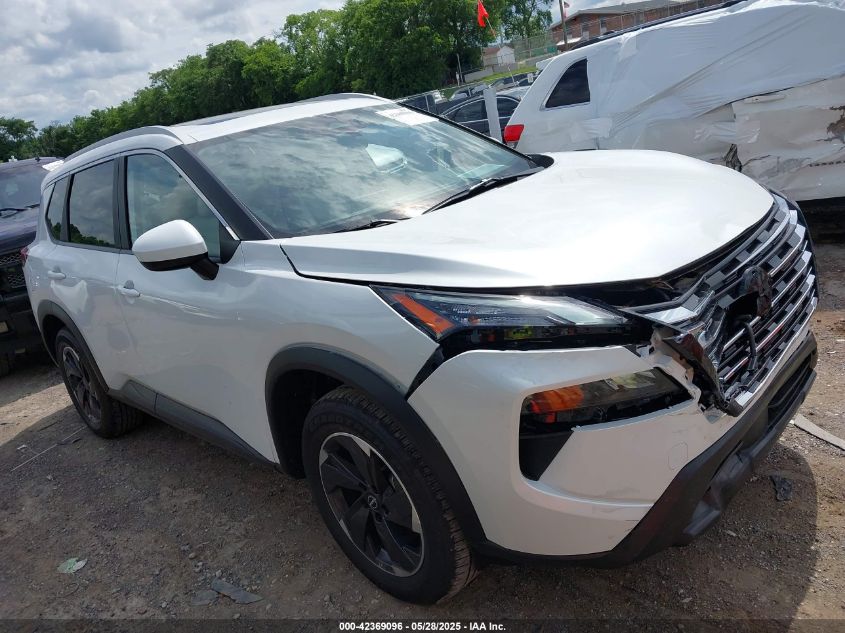 2025 Nissan Rogue Sv Intelligent Awd VIN: JN8BT3BBXSW153523 Lot: 42369096