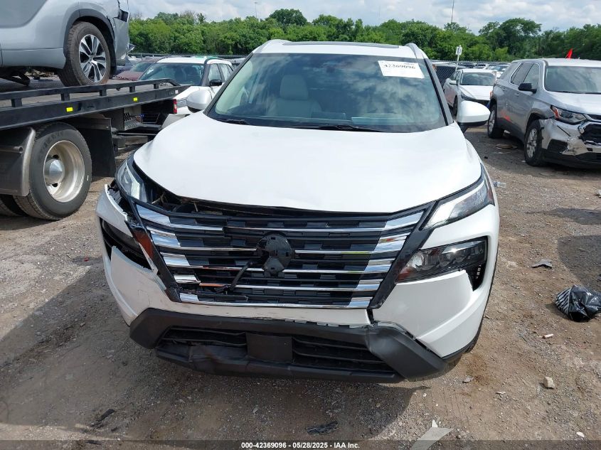 2025 Nissan Rogue Sv Intelligent Awd VIN: JN8BT3BBXSW153523 Lot: 42369096