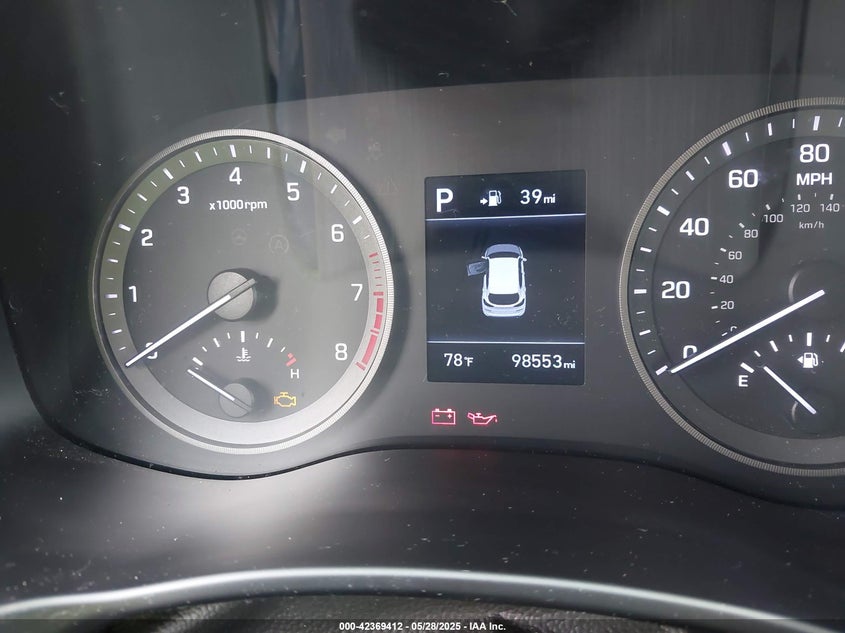 2019 HYUNDAI TUCSON VIN: KM8J23A45KU927522