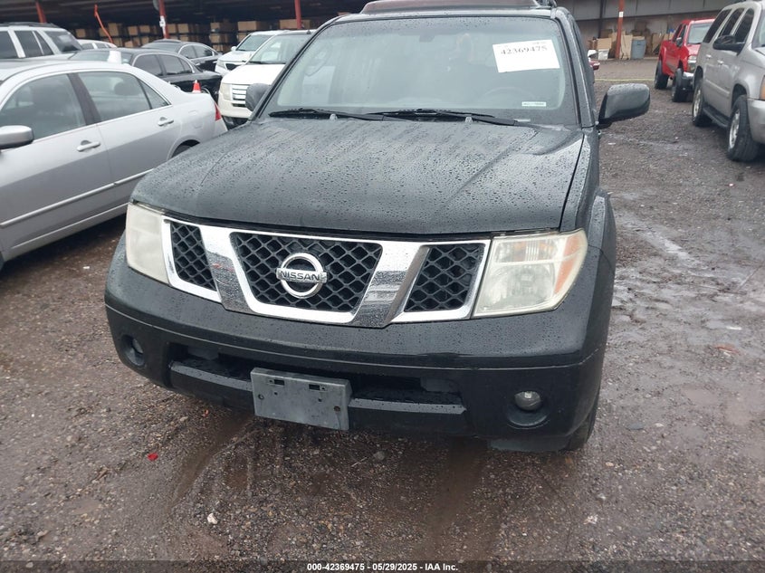 2006 NISSAN PATHFINDER VIN: 5N1AR18W36C666944