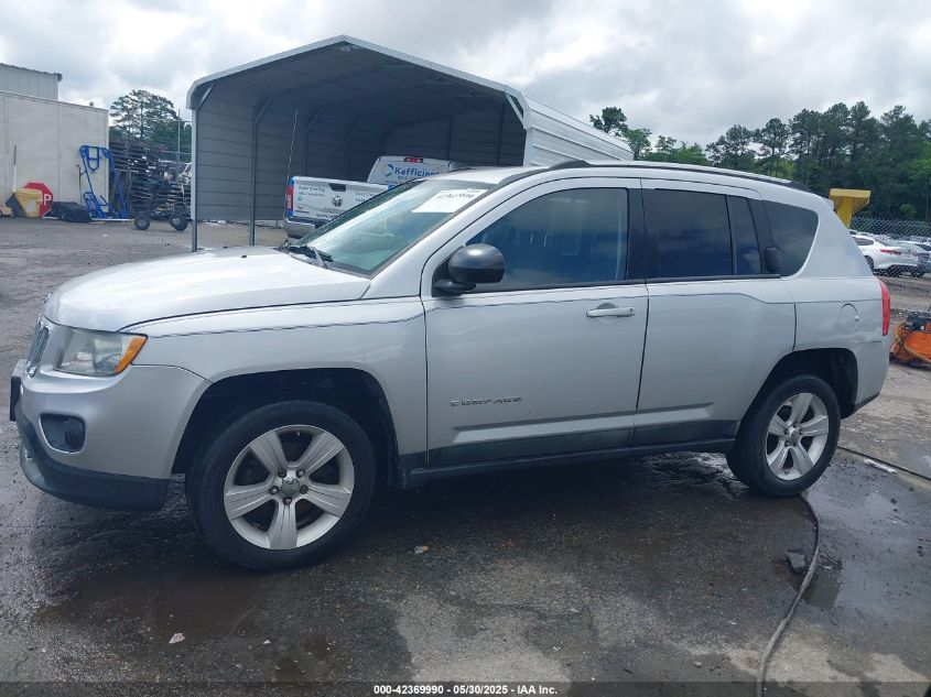 2011 Jeep Compass VIN: 1J4NF1FB3BD187629 Lot: 42369990