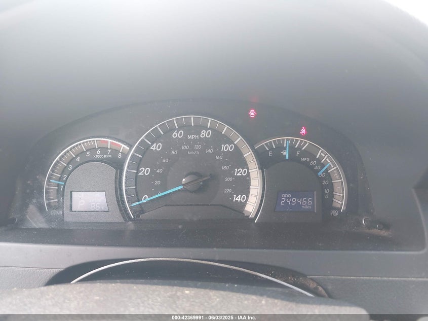 2012 TOYOTA CAMRY VIN: 4T1BF1FK0CU138524
