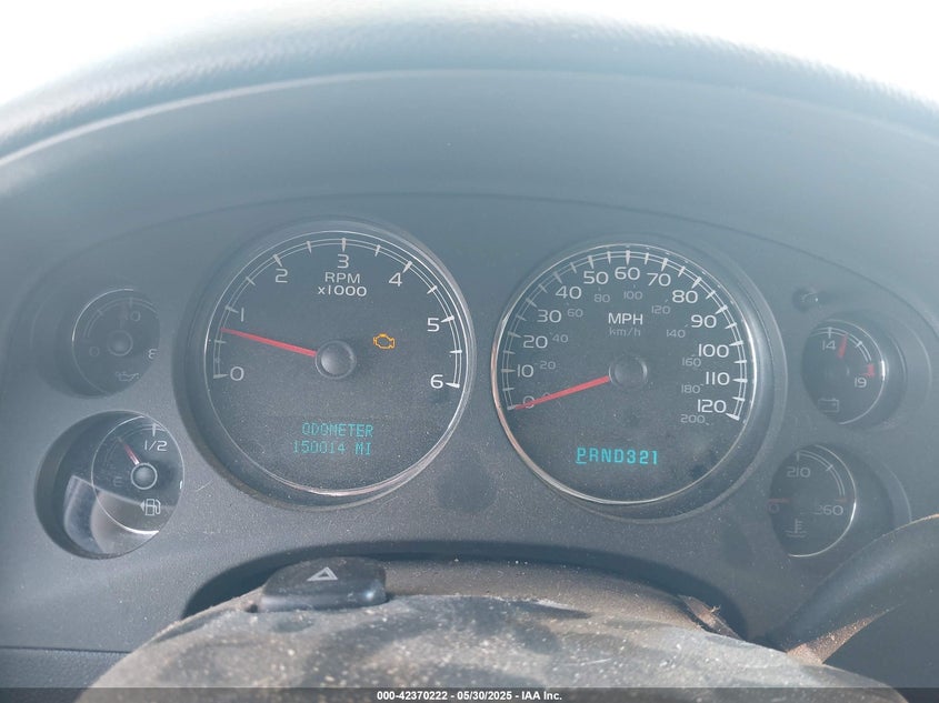 2007 CHEVROLET TAHOE VIN: 1GNFK13087R165703