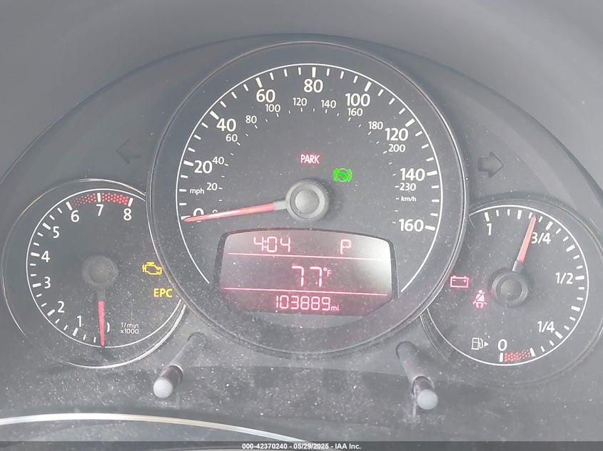 2012 VOLKSWAGEN BEETLE VIN: 3VWJP7AT8CM644345
