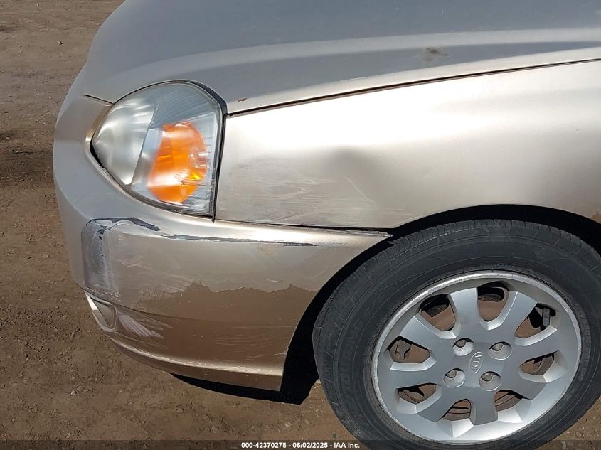 2004 Kia Rio VIN: KNADC125746301971 Lot: 42370278