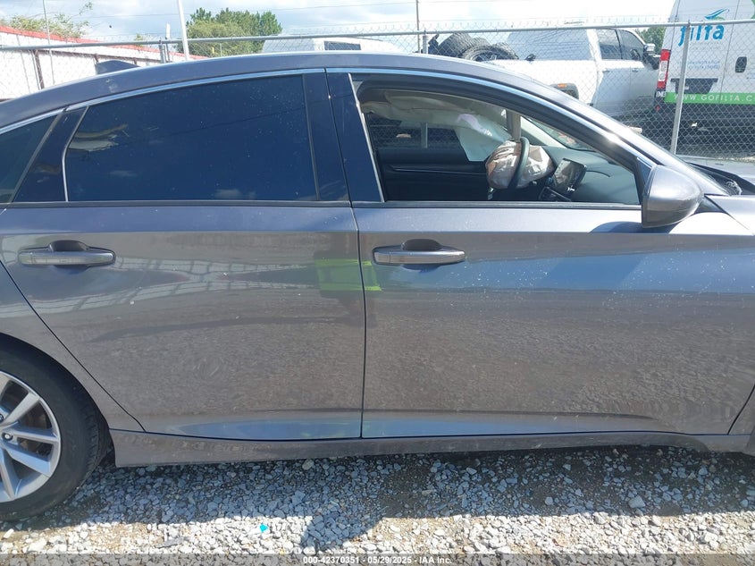 2021 HONDA ACCORD VIN: 1HGCV1F10MA054467