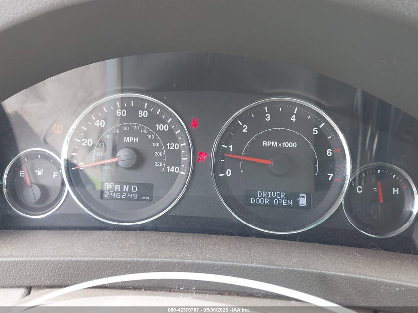 2009 JEEP GRAND CHEROKEE VIN: 1J8GR48K79C516877