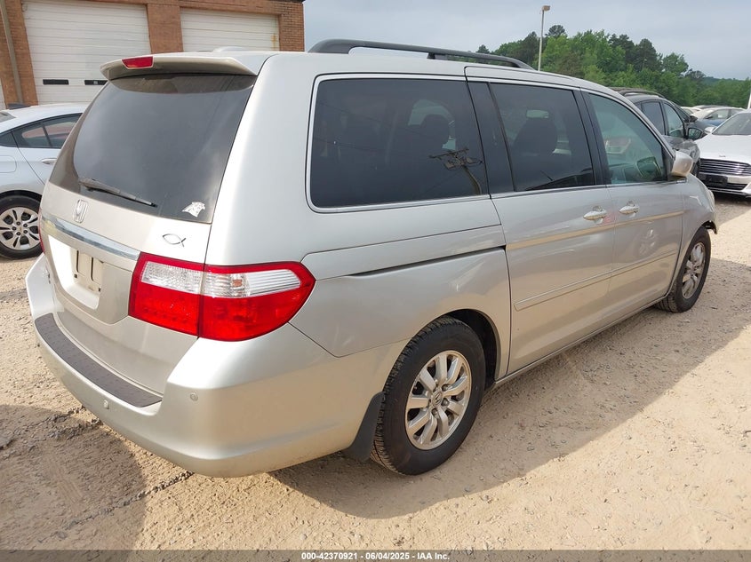 2006 HONDA ODYSSEY VIN: 5FNRL38886B104322