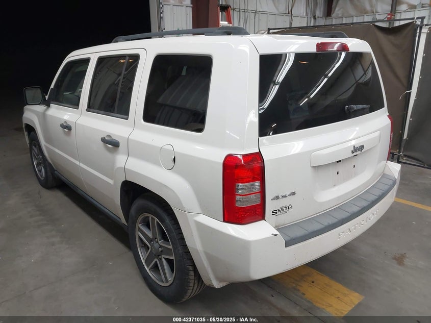 2008 JEEP PATRIOT VIN: 1J8FF28W68D772027