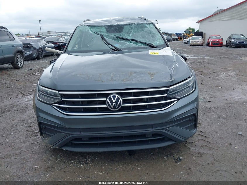 2022 VOLKSWAGEN TIGUAN 2.0T S - 3VV1B7AX9NM005125