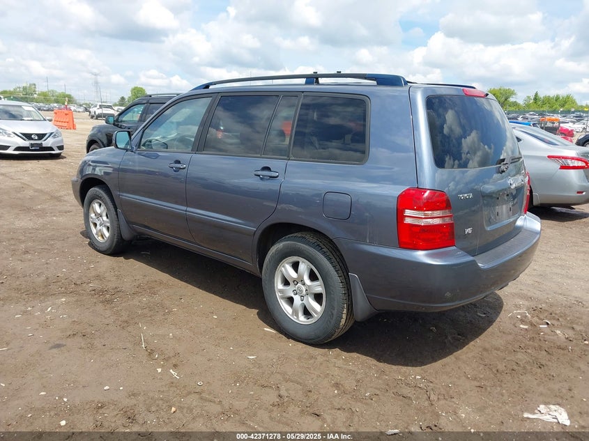 JTEGF21A730109345 2003 TOYOTA HIGHLANDER photo no. 3