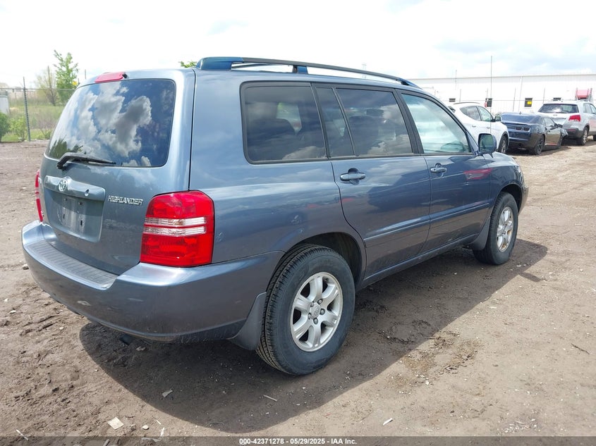 JTEGF21A730109345 2003 TOYOTA HIGHLANDER photo no. 4