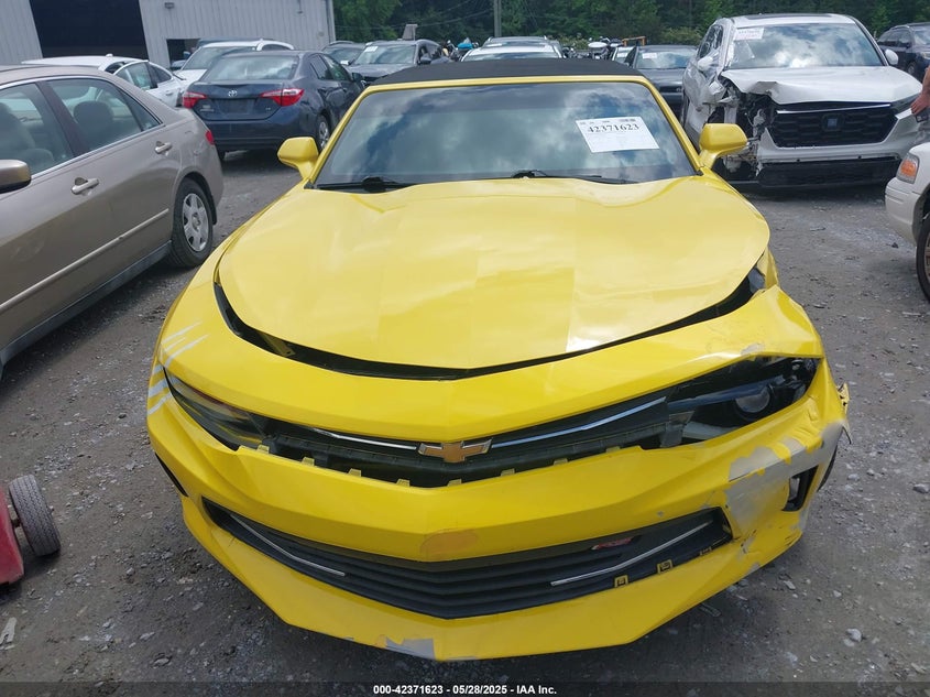 2016 CHEVROLET CAMARO VIN: 1G1FB3DS3G0189747