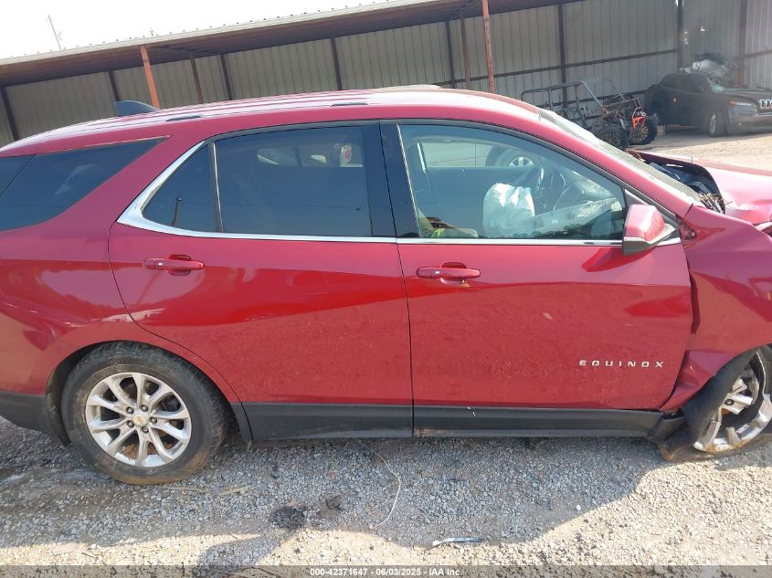 2019 Chevrolet Equinox Lt VIN: 2GNAXUEV1K6236542 Lot: 42371647