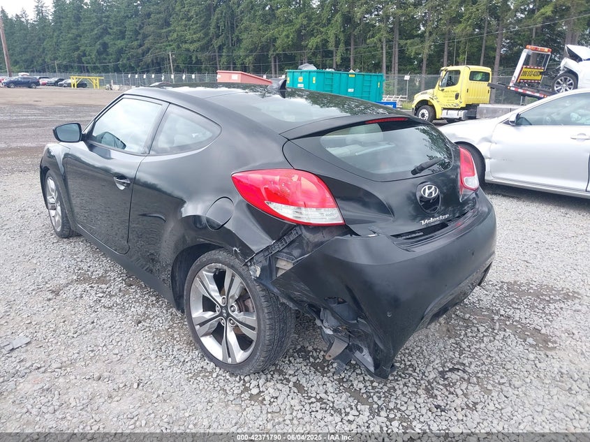 2012 HYUNDAI VELOSTER VIN: KMHTC6AD4CU062034
