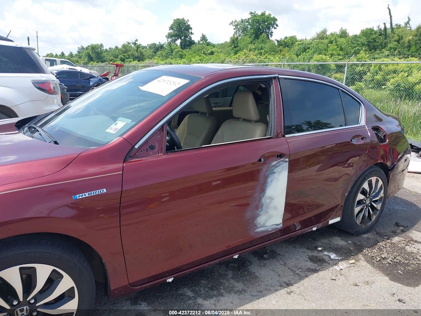 VIN JHMCR6F76HC007697 2017 HONDA ACCORD HYBRID TOURING