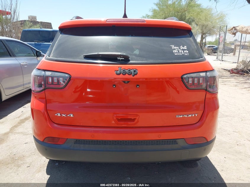 2018 JEEP COMPASS SPORT 4X4 - 3C4NJDAB4JT213418