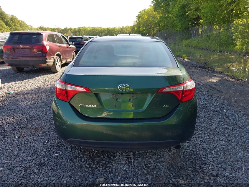 2015 TOYOTA COROLLA LE PLUS - 2T1BURHE6FC262301