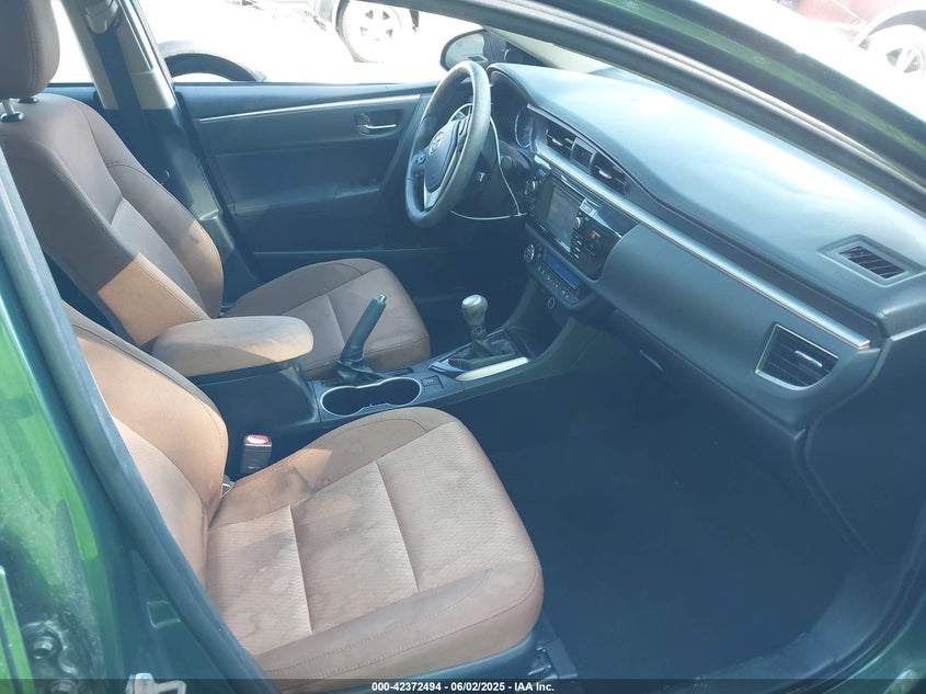 2015 TOYOTA COROLLA LE PLUS - 2T1BURHE6FC262301