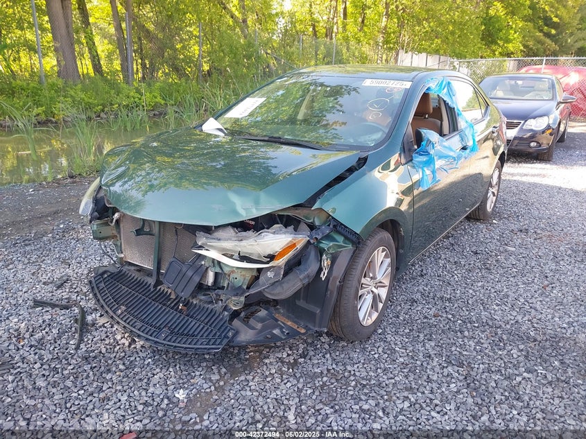 2015 TOYOTA COROLLA LE PLUS - 2T1BURHE6FC262301