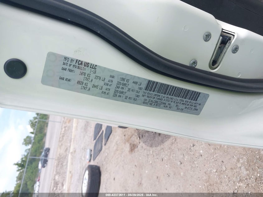 2018 JEEP COMPASS LATITUDE FWD - 3C4NJCBB8JT293444