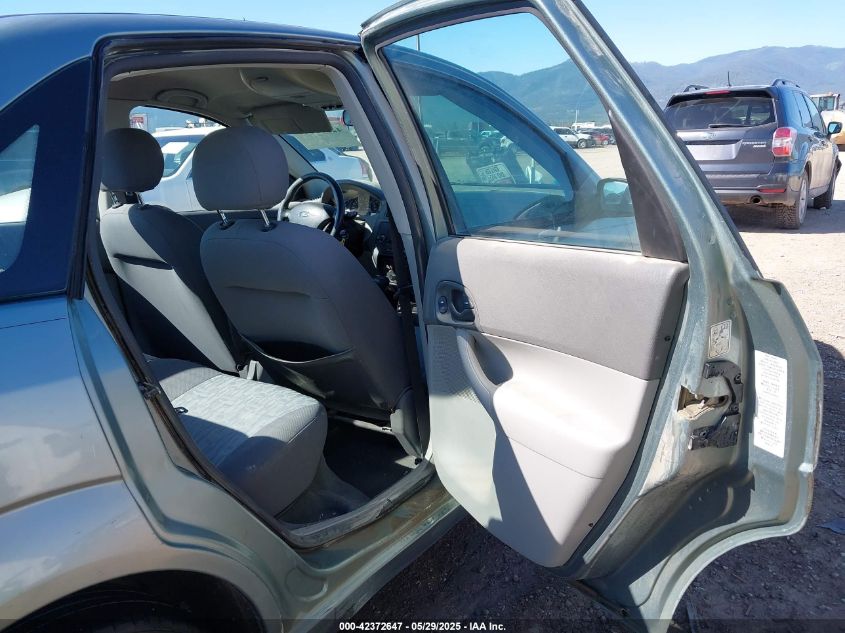 2005 Ford Focus Zx4 VIN: 1FAFP34N75W141025 Lot: 42372647