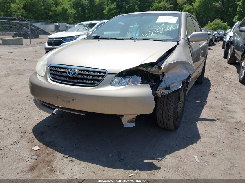 2005 Toyota Corolla Le VIN: 1NXBR32E05Z374371 Lot: 42372707