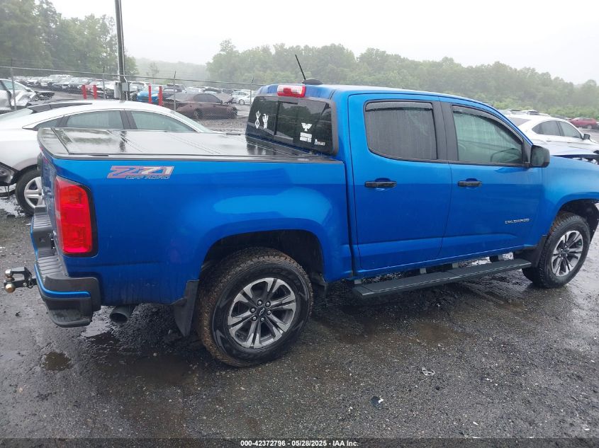 2022 Chevrolet Colorado 4Wd Short Box Z71 VIN: 1GCGTDEN7N1124379 Lot: 42372796