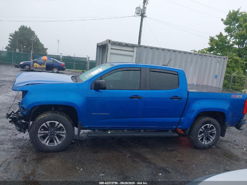2022 Chevrolet Colorado 4Wd Short Box Z71 VIN: 1GCGTDEN7N1124379 Lot: 42372796
