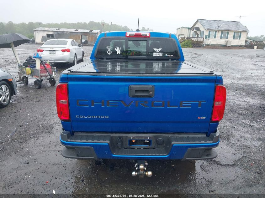 2022 Chevrolet Colorado 4Wd Short Box Z71 VIN: 1GCGTDEN7N1124379 Lot: 42372796