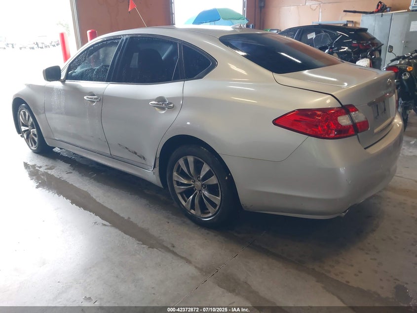 Vin: jn1by1ap5em260464, lot: 42865169, infiniti q70 3.7 20143