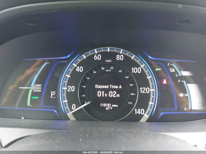 2015 HONDA ACCORD HYBRID VIN: 1HGCR6F59FA006795