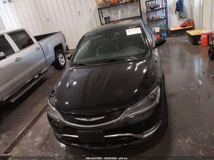 2015 Chrysler 200 C VIN: 1C3CCCEG7FN530302 Lot: 42373003