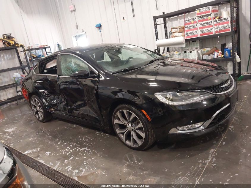 2015 Chrysler 200 C VIN: 1C3CCCEG7FN530302 Lot: 42373003