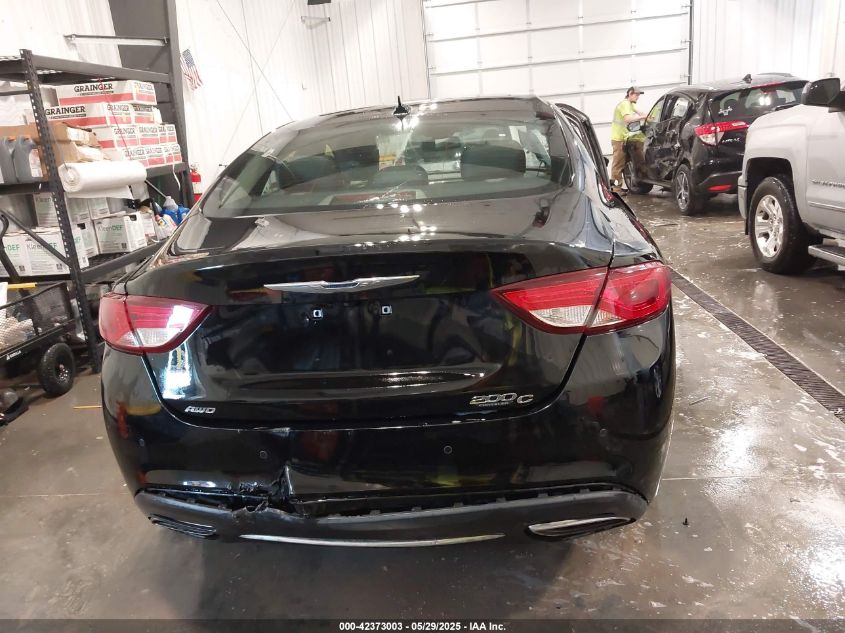 2015 Chrysler 200 C VIN: 1C3CCCEG7FN530302 Lot: 42373003