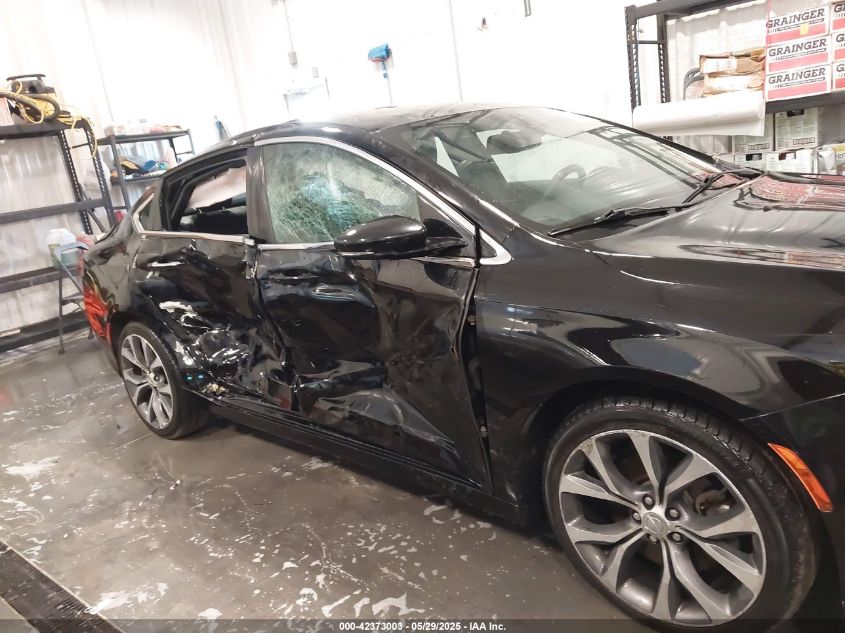 2015 Chrysler 200 C VIN: 1C3CCCEG7FN530302 Lot: 42373003