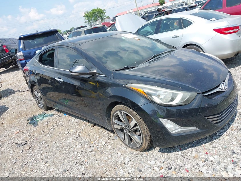 2014 HYUNDAI ELANTRA LIMITED - KMHDH4AEXEU165027