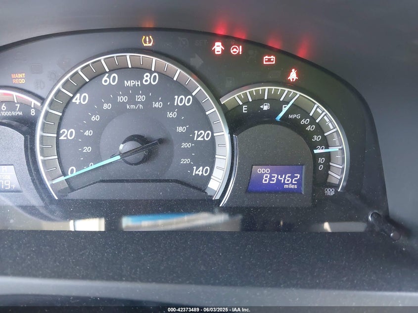 2012 TOYOTA CAMRY VIN: 4T1BF1FKXCU633023