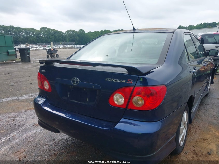 2006 TOYOTA COROLLA VIN: 2T1BR32E46C698815