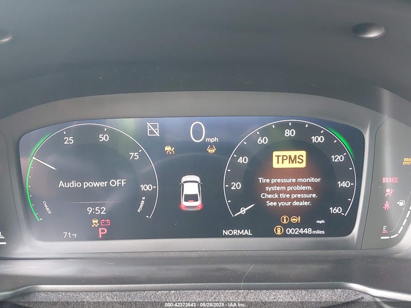 2025 Honda Accord Hybrid Sport VIN: 1HGCY2F55SA02560 Lot: 42373543