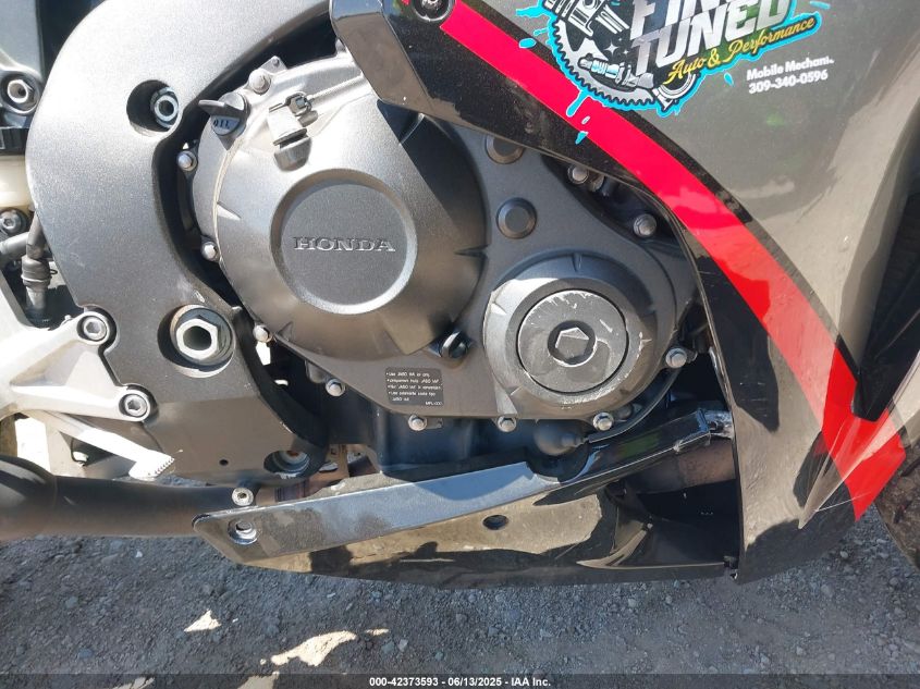 2008 Honda Cbr1000 Rr VIN: JH2SC59008M004867 Lot: 42373593