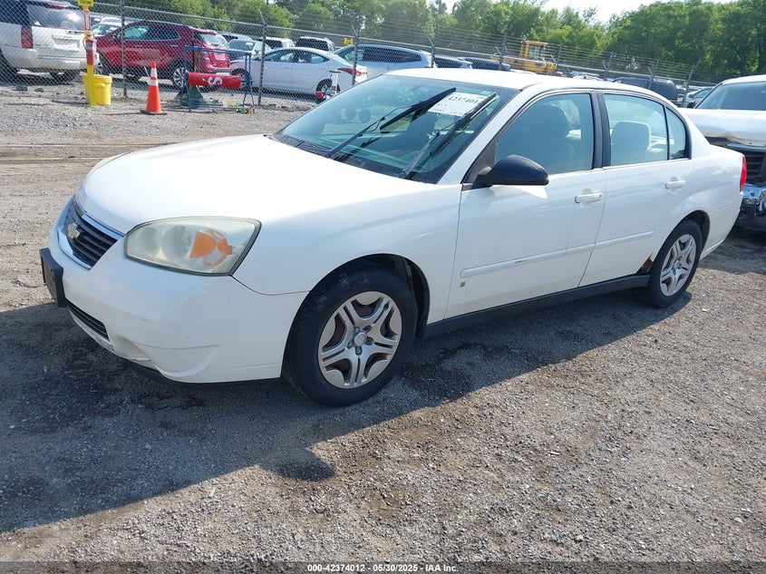 2006 CHEVROLET MALIBU VIN: 1G1ZS51856F247595