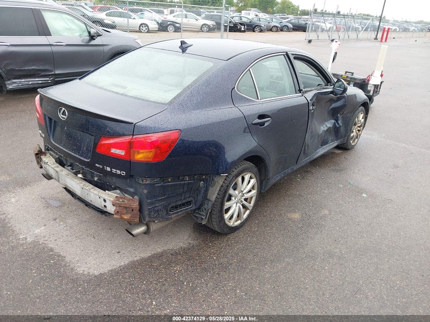 2007 LEXUS IS 250 VIN: JTHCK262875008113