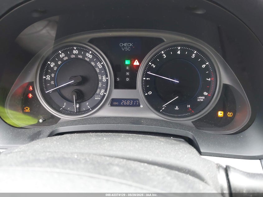 2007 LEXUS IS 250 VIN: JTHCK262875008113