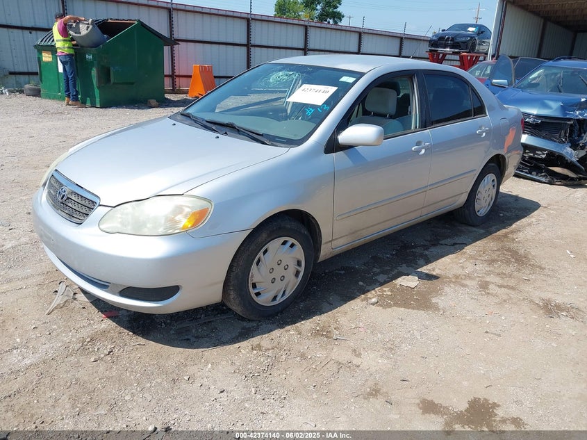 2007 Toyota Corolla Le grey sedan gasoline 1NXBR32E77Z844768 photo #3