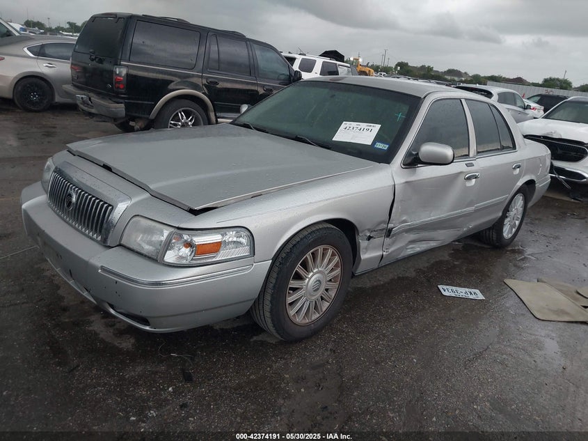 2008 MERCURY GRAND MARQUIS VIN: 2MEFM75V88X651402