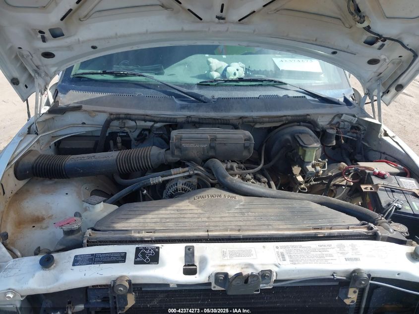 1996 Dodge Ram 1500 VIN: 1B7HC13Z1TJ163152 Lot: 42374273