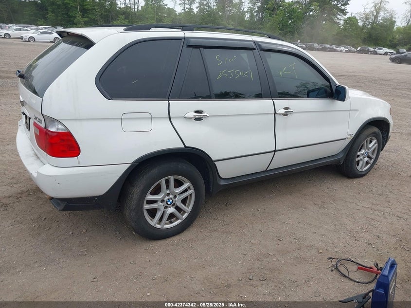 2006 BMW X5 VIN: 5UXFA13556LY46280
