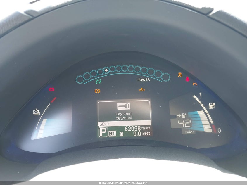 2016 NISSAN LEAF VIN: 1N4BZ0CPXGC315216